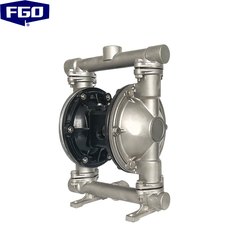 fgo 304不锈钢气动隔膜泵 gtqby-25pf dn25 流量4m3/h